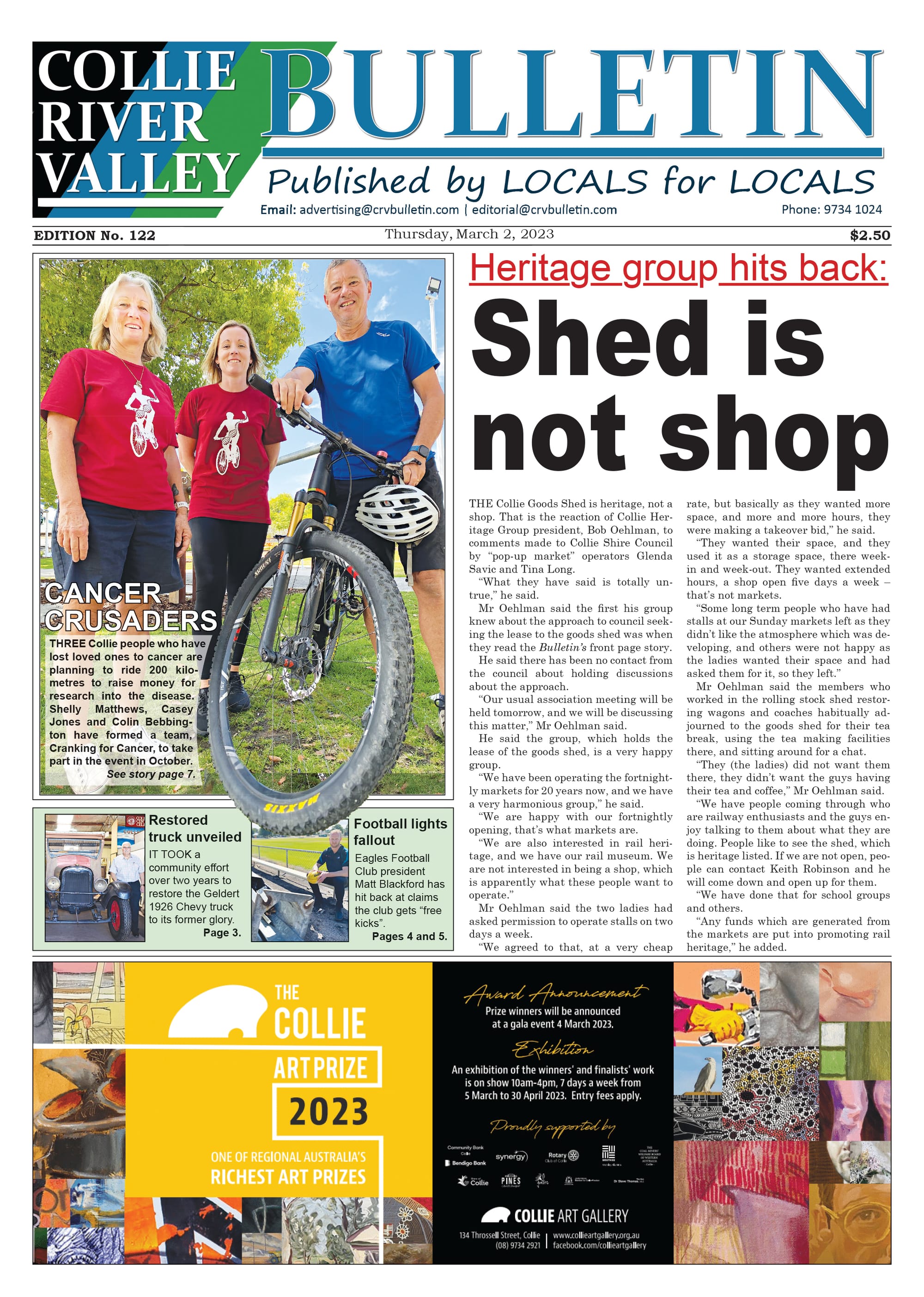 Collie River Valley Bulletin, March 2, 2023