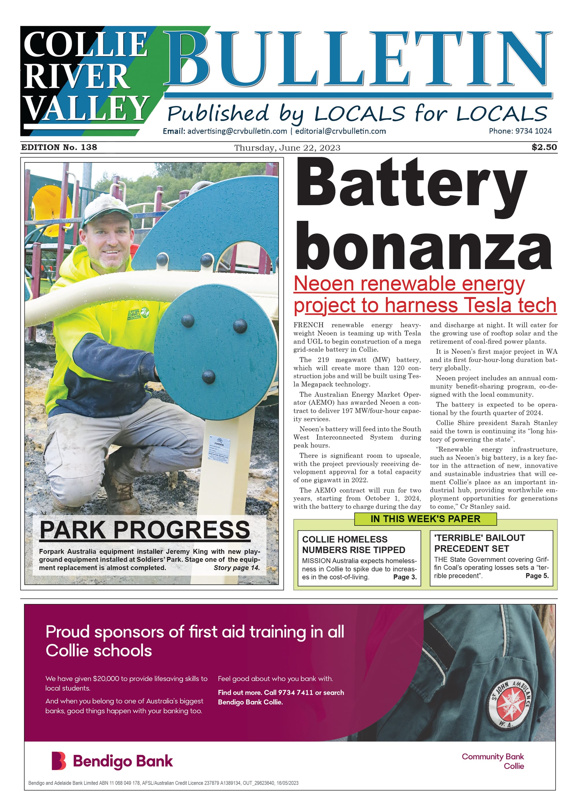 Collie River Valley Bulletin, June 22, 2023