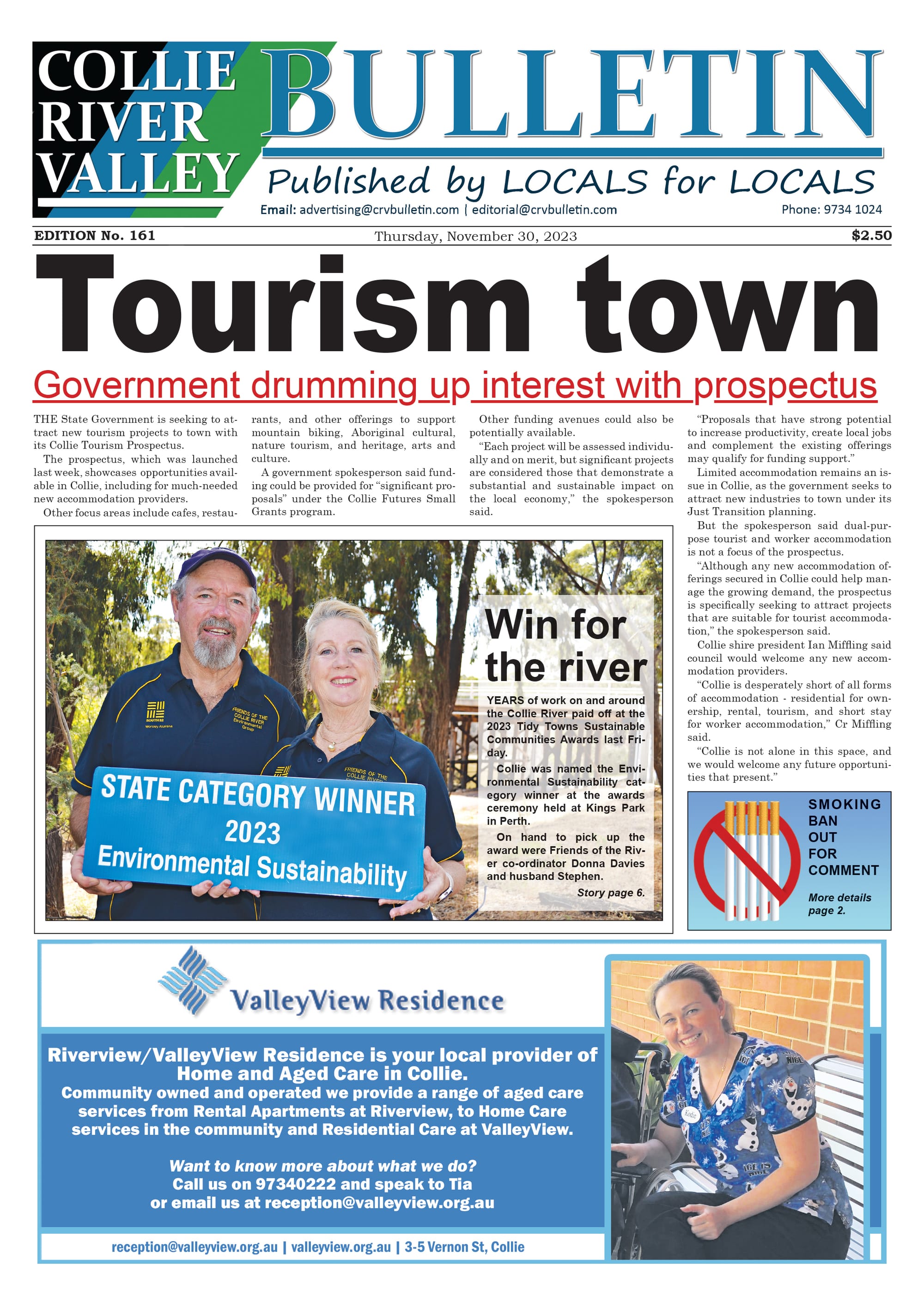 Collie River Valley Bulletin, November 30, 2023