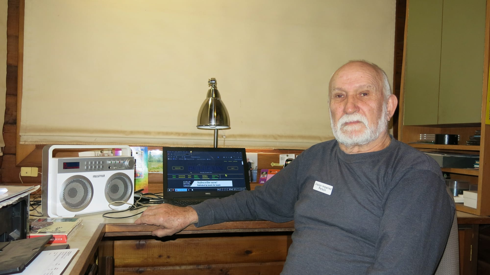 Bulletin website keeps Daniel up to date