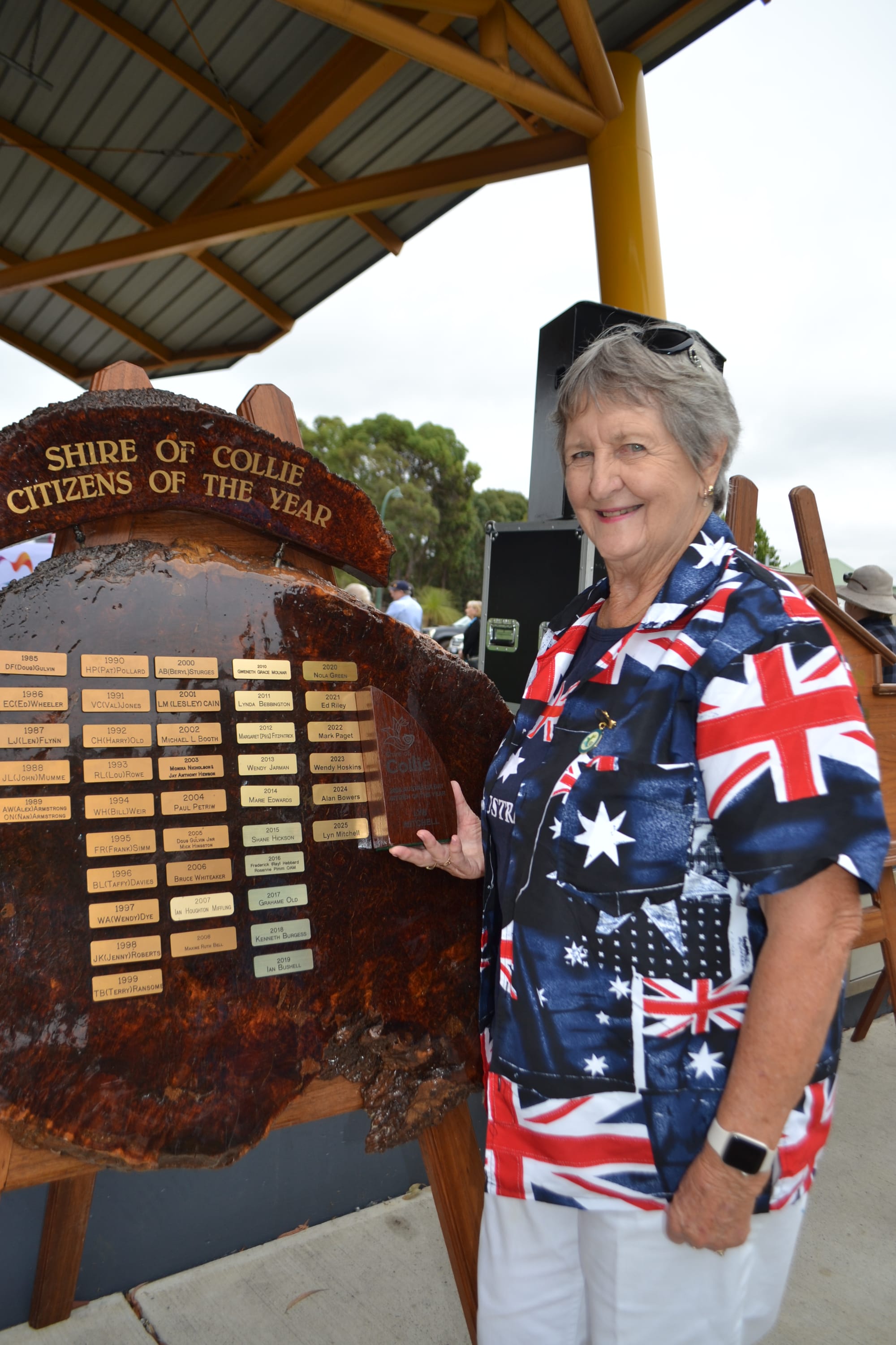 Citizens celebrated on Australia Day