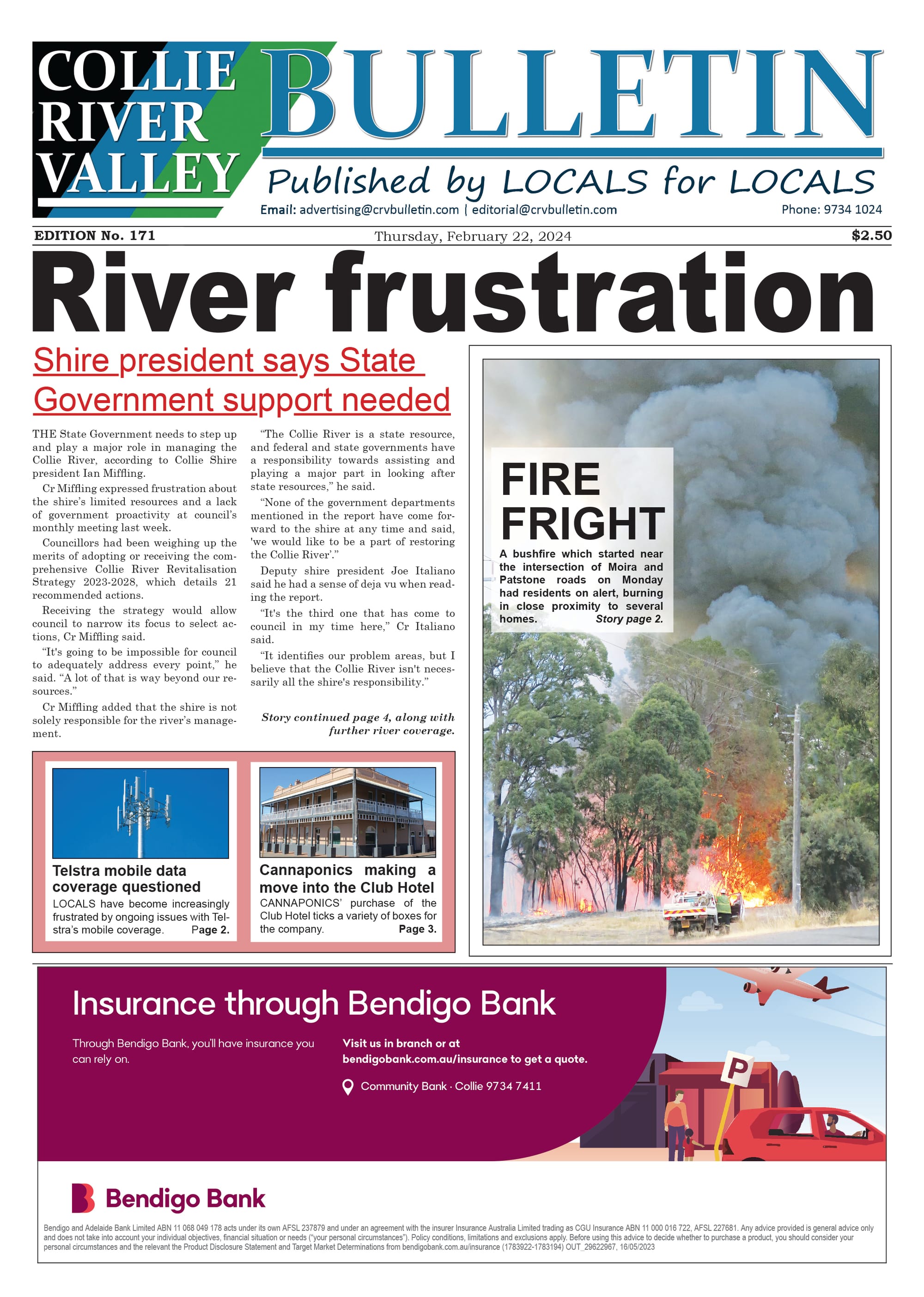 Collie River Valley Bulletin, February 22, 2024