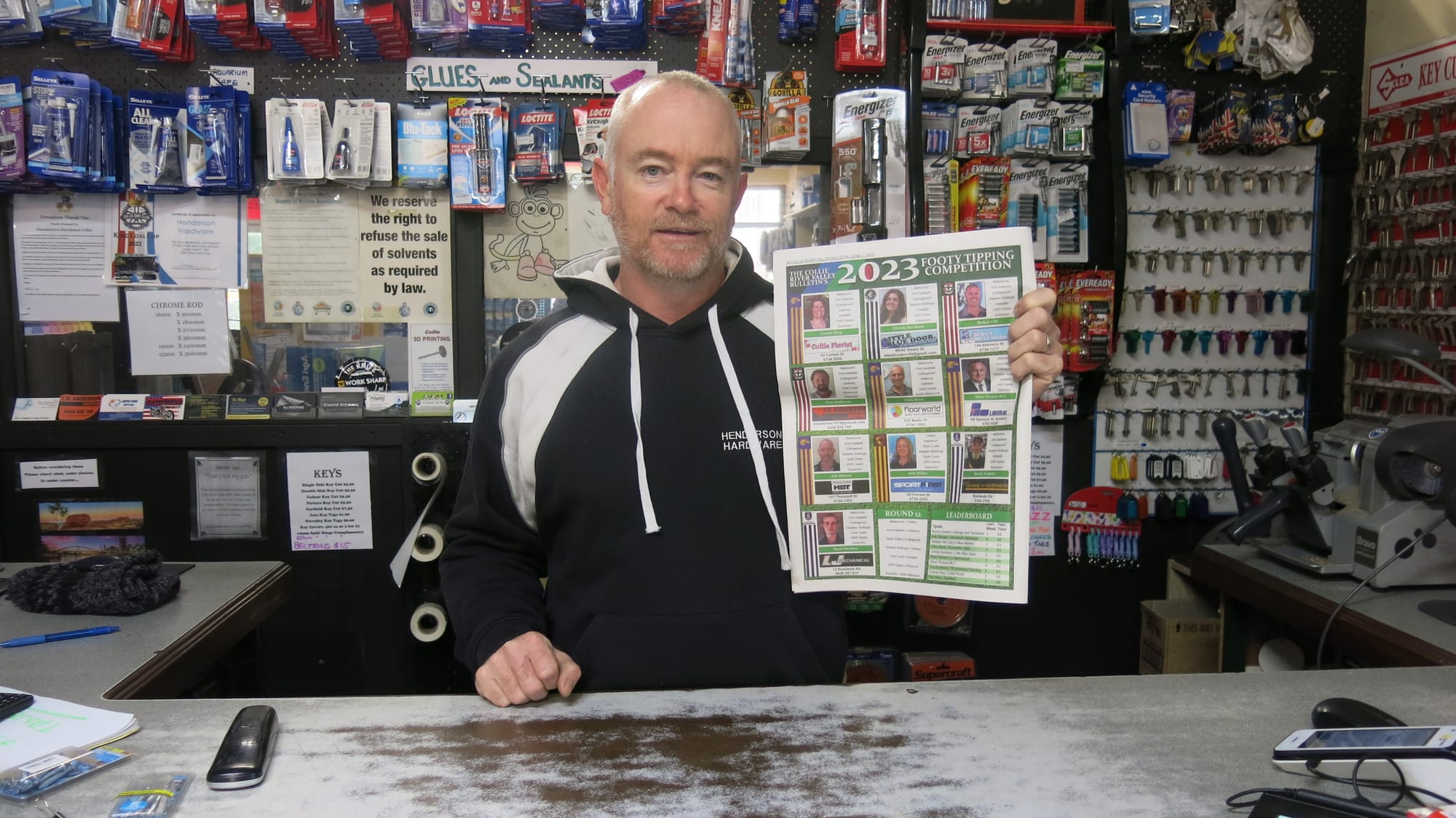 Tipping competition a tight affair