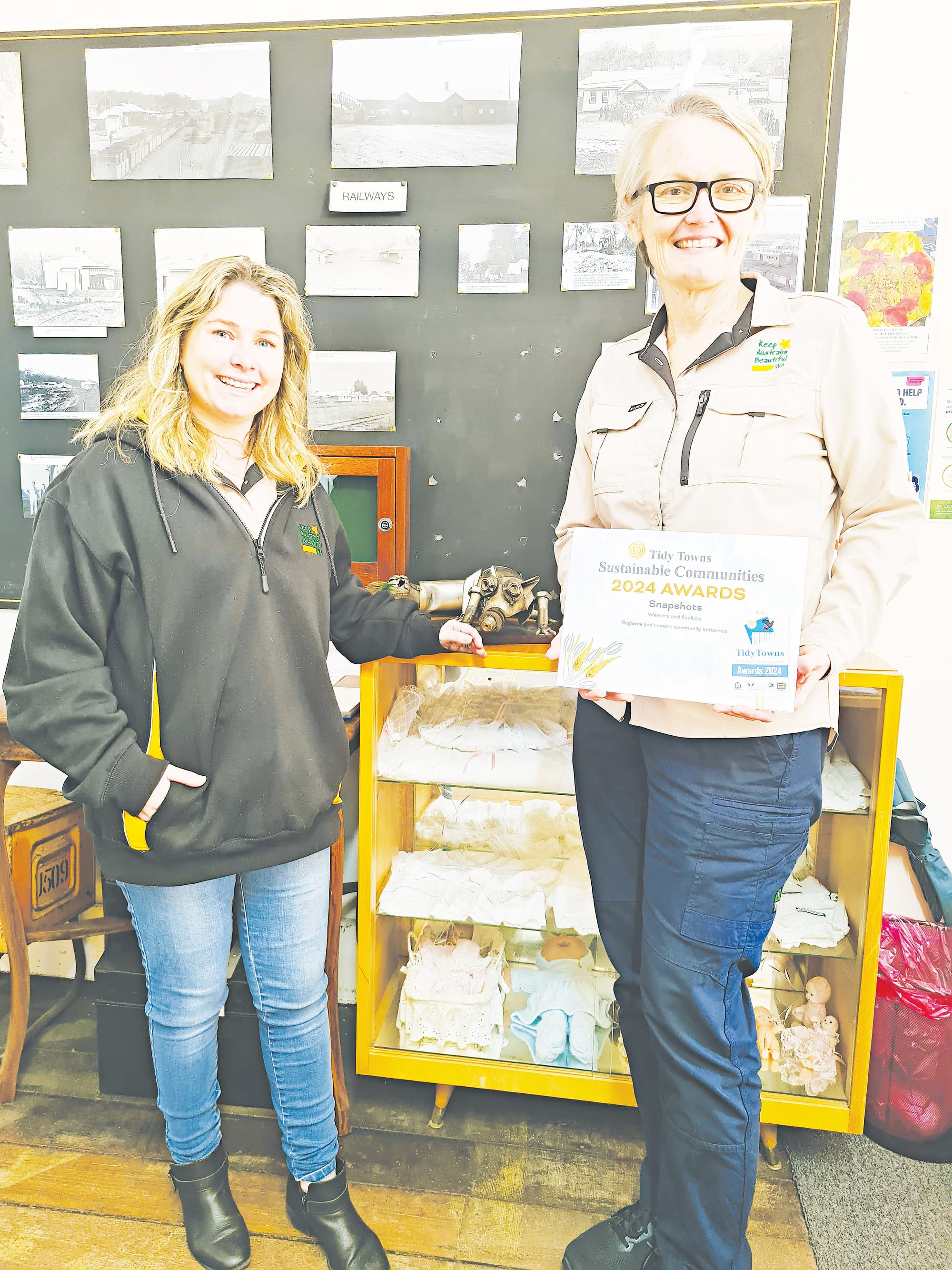 Tidy Towns check for Collie