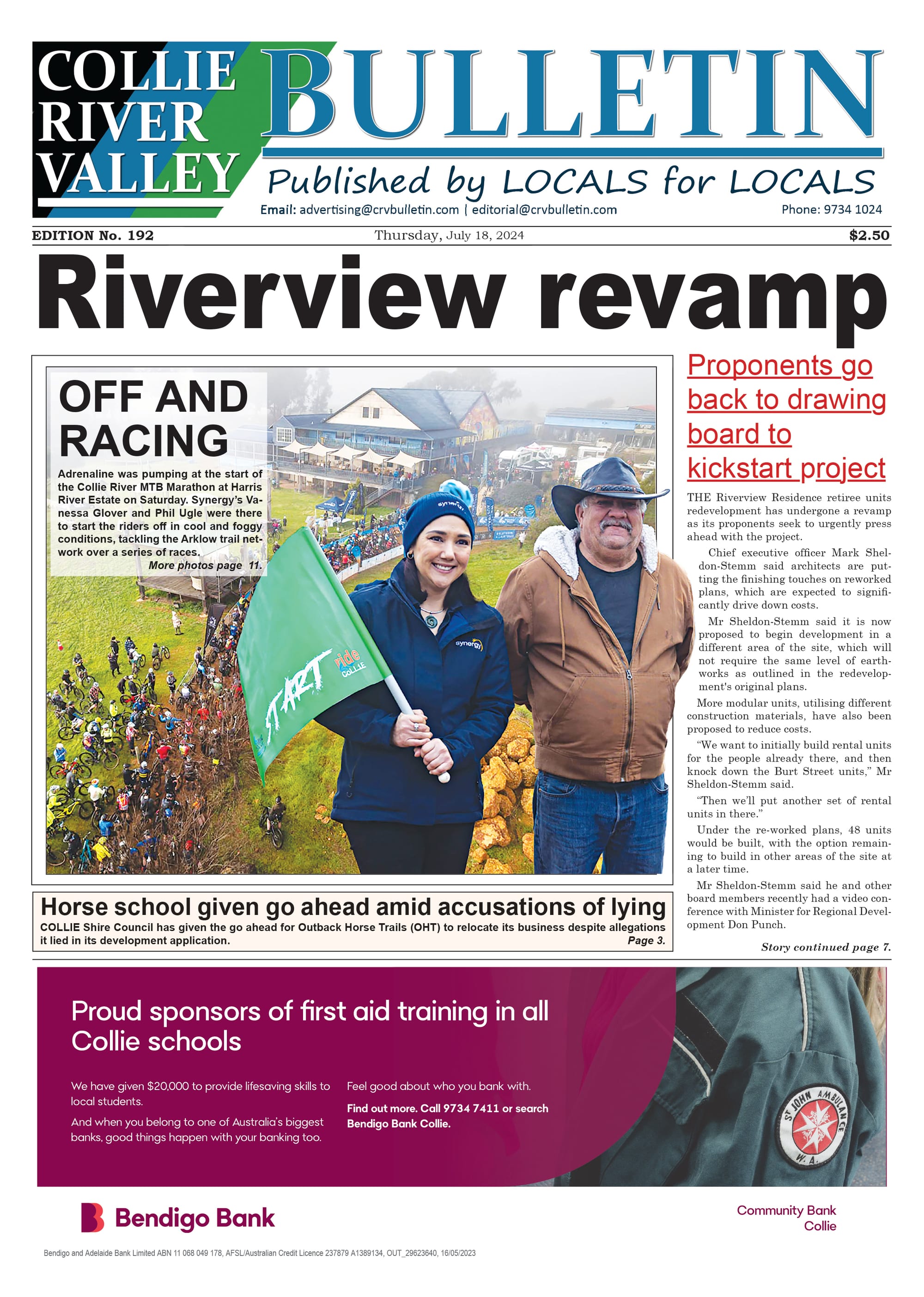 Collie River Valley Bulletin, July 11, 2024