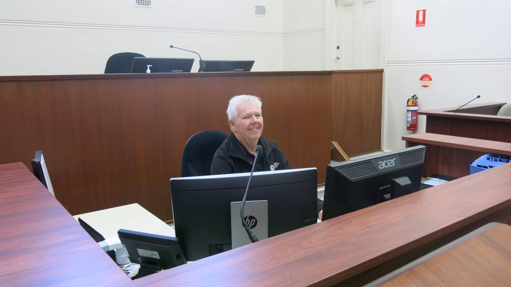 Mike steams ahead with community work