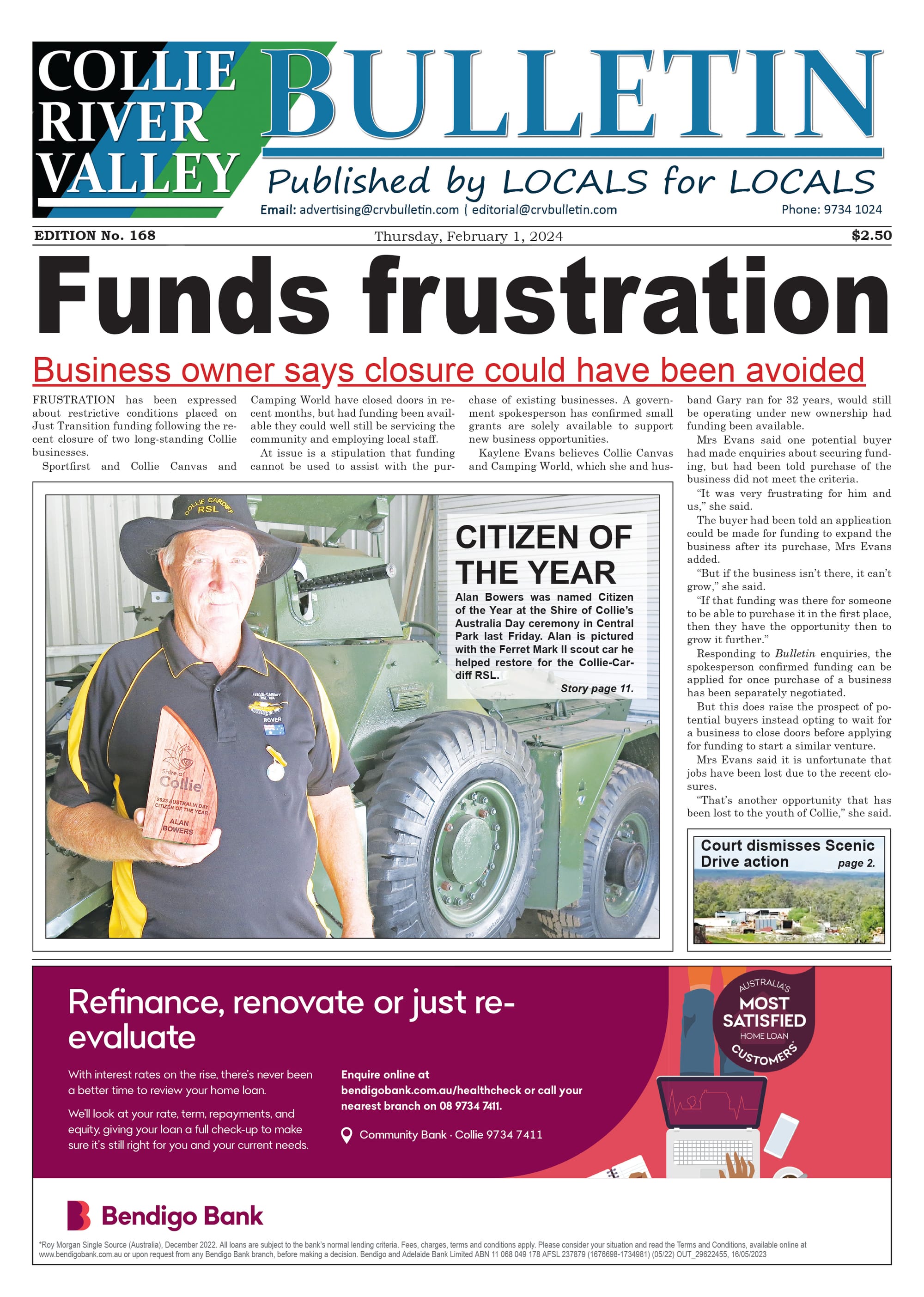 Collie River Valley Bulletin, February 1, 2024