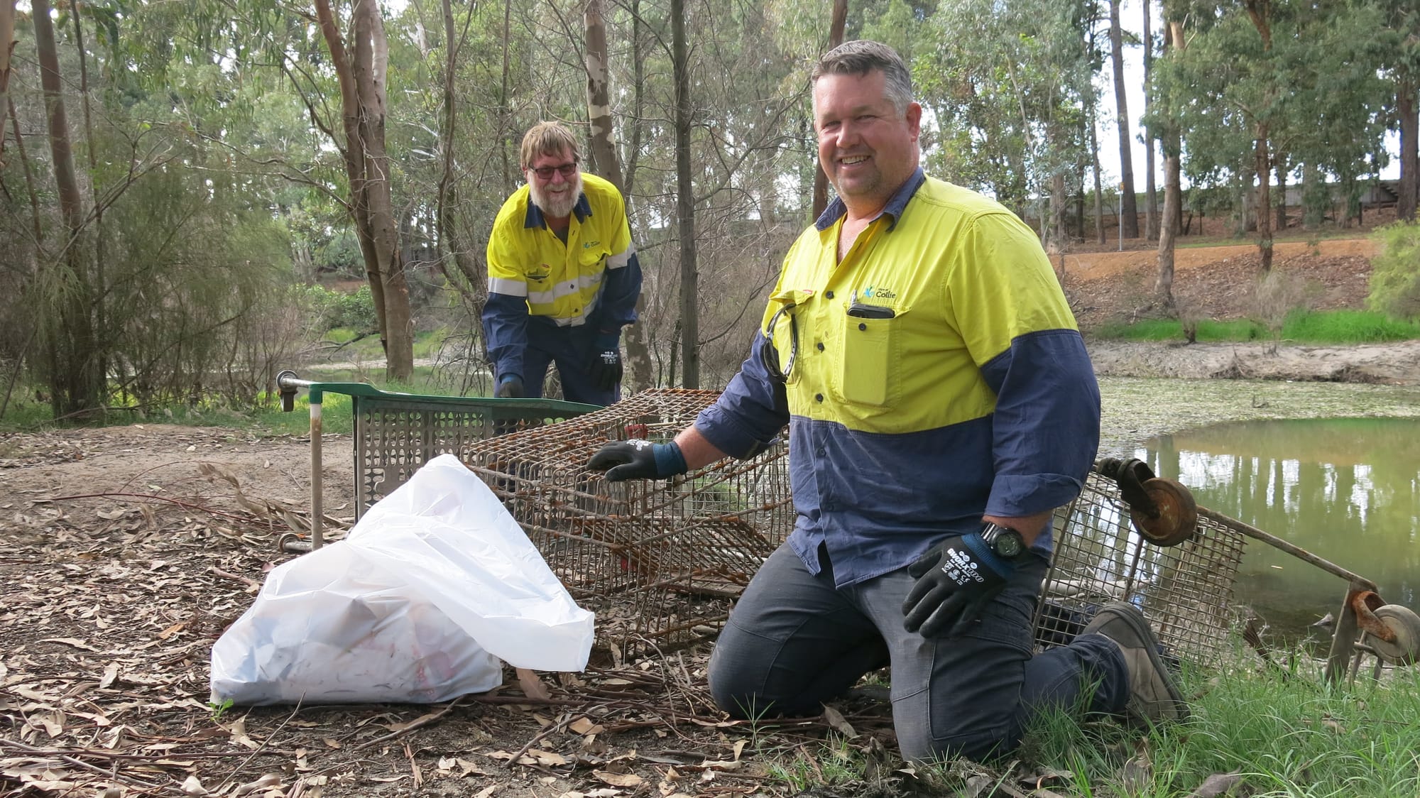 Low level river clean up