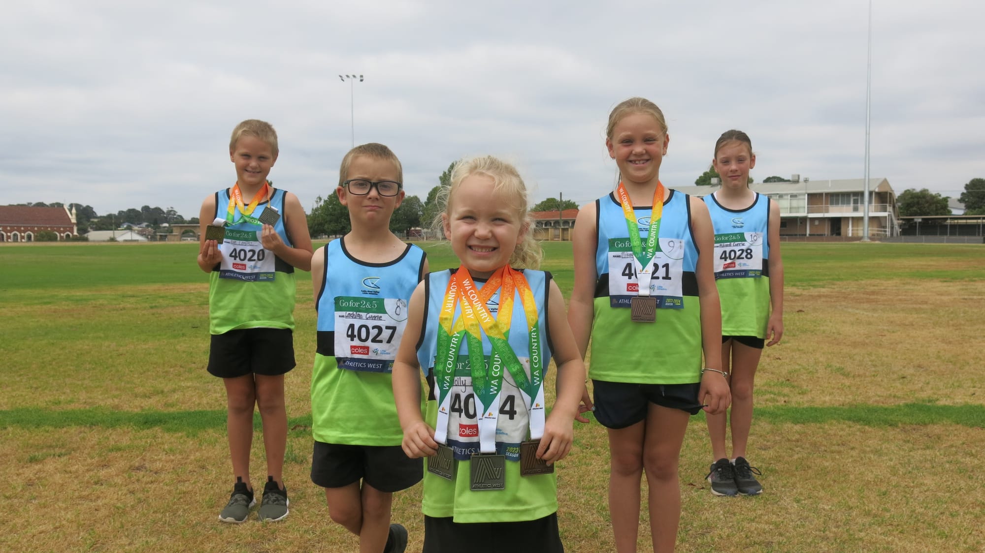 Little Athletics medal haul