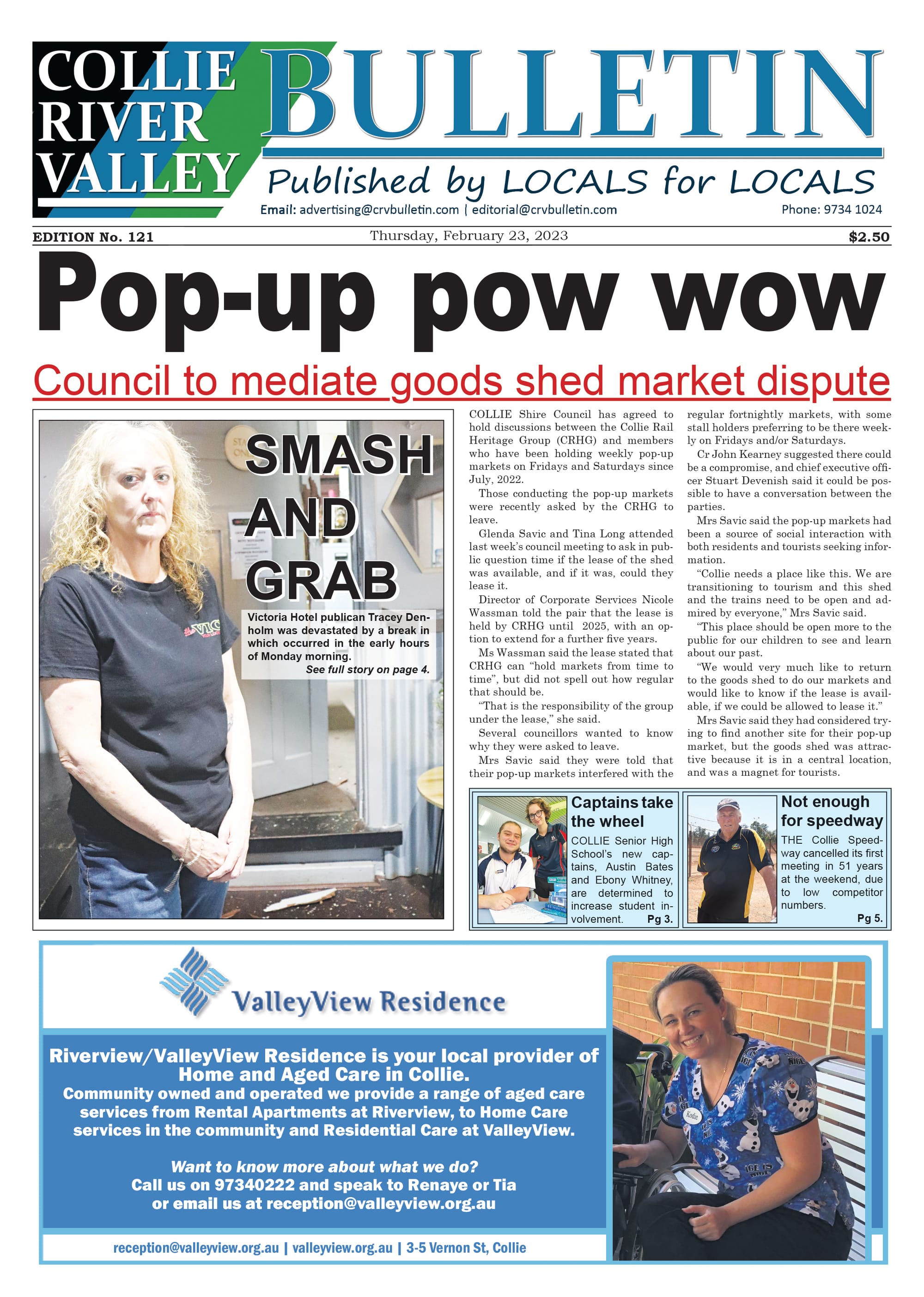 Collie River Valley Bulletin, February 23, 2023