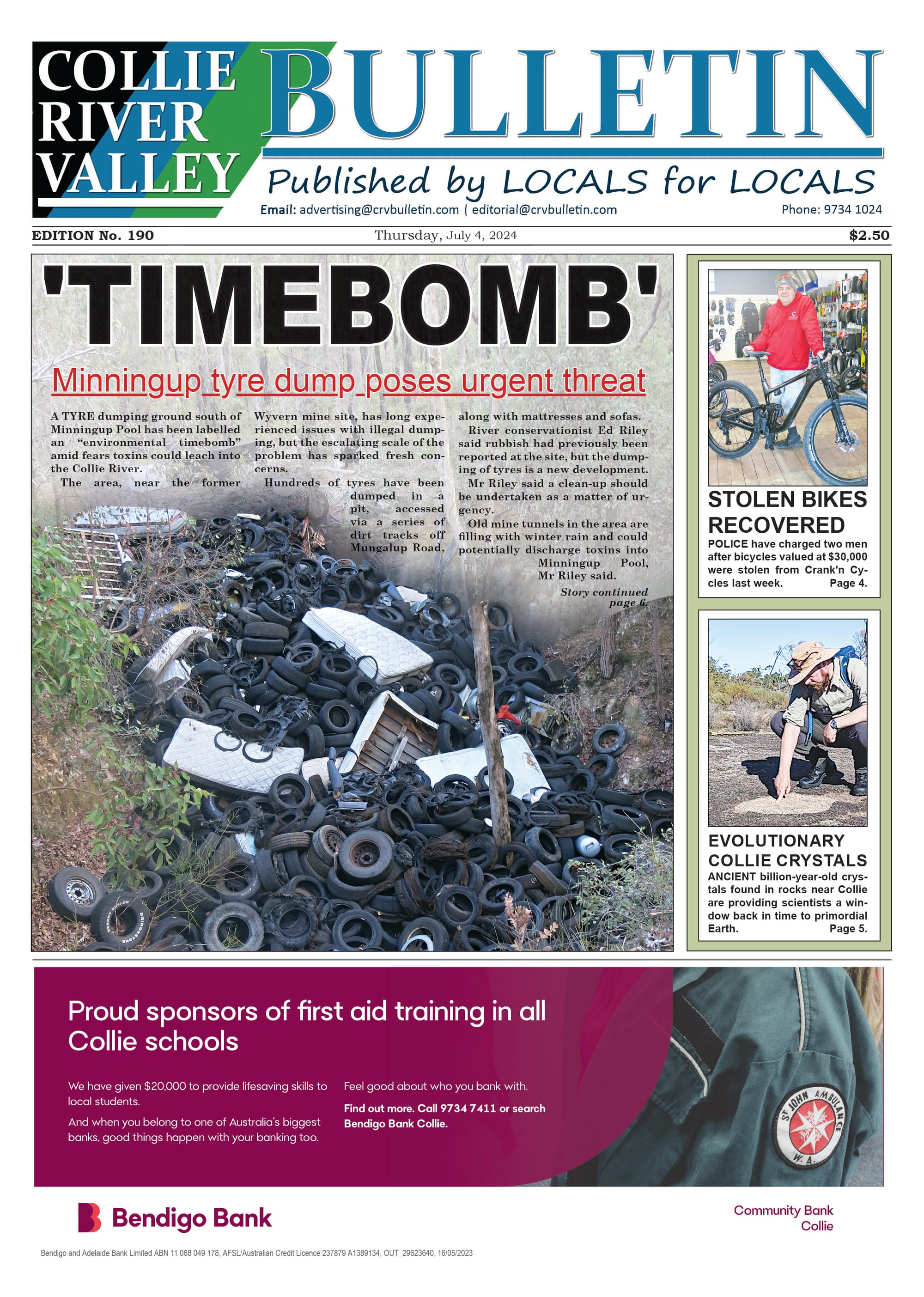 Collie River Valley Bulletin, July 4, 2024