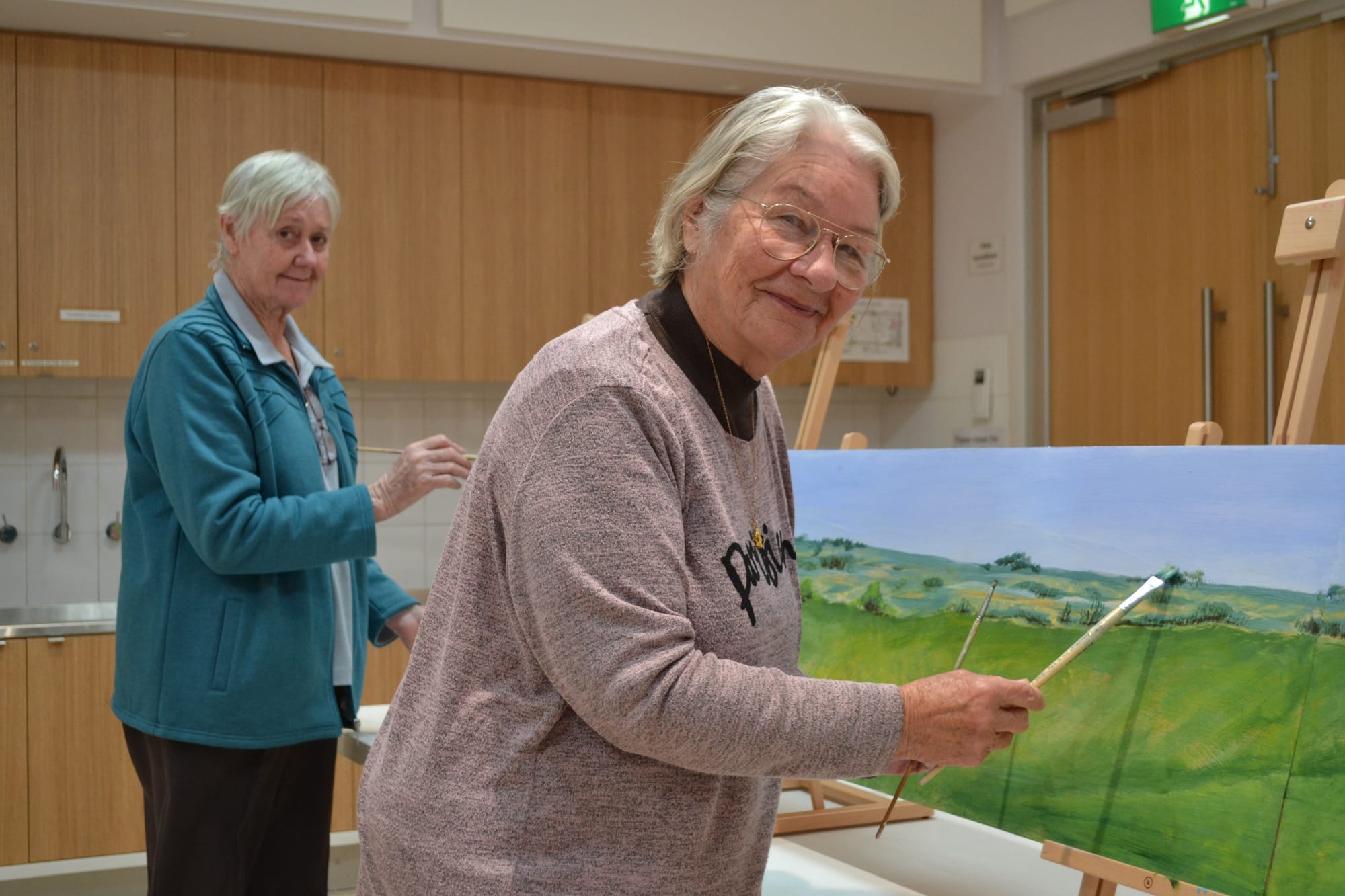 Artists get 'rail-ly' creative