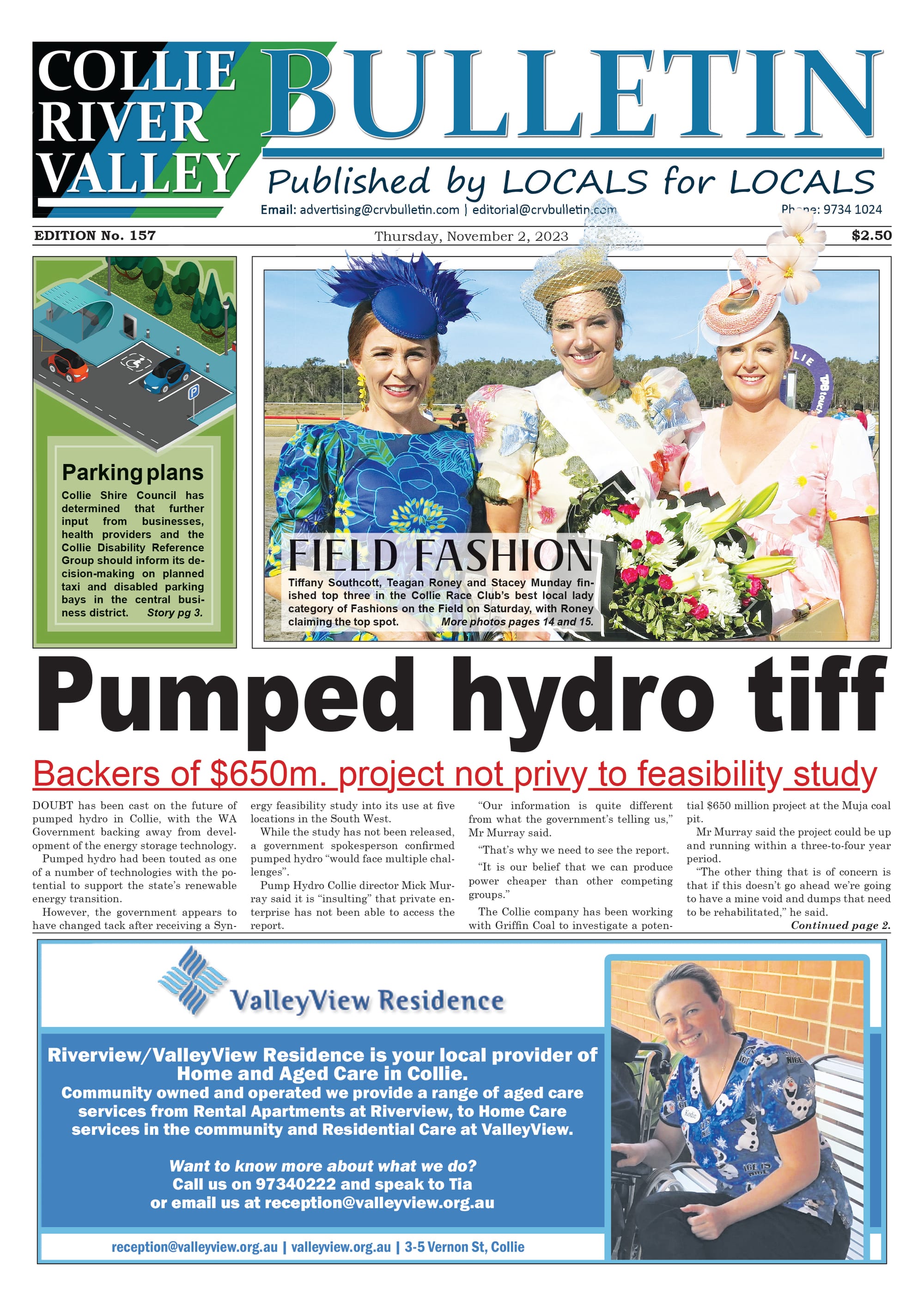 Collie River Valley Bulletin, November 2, 2023