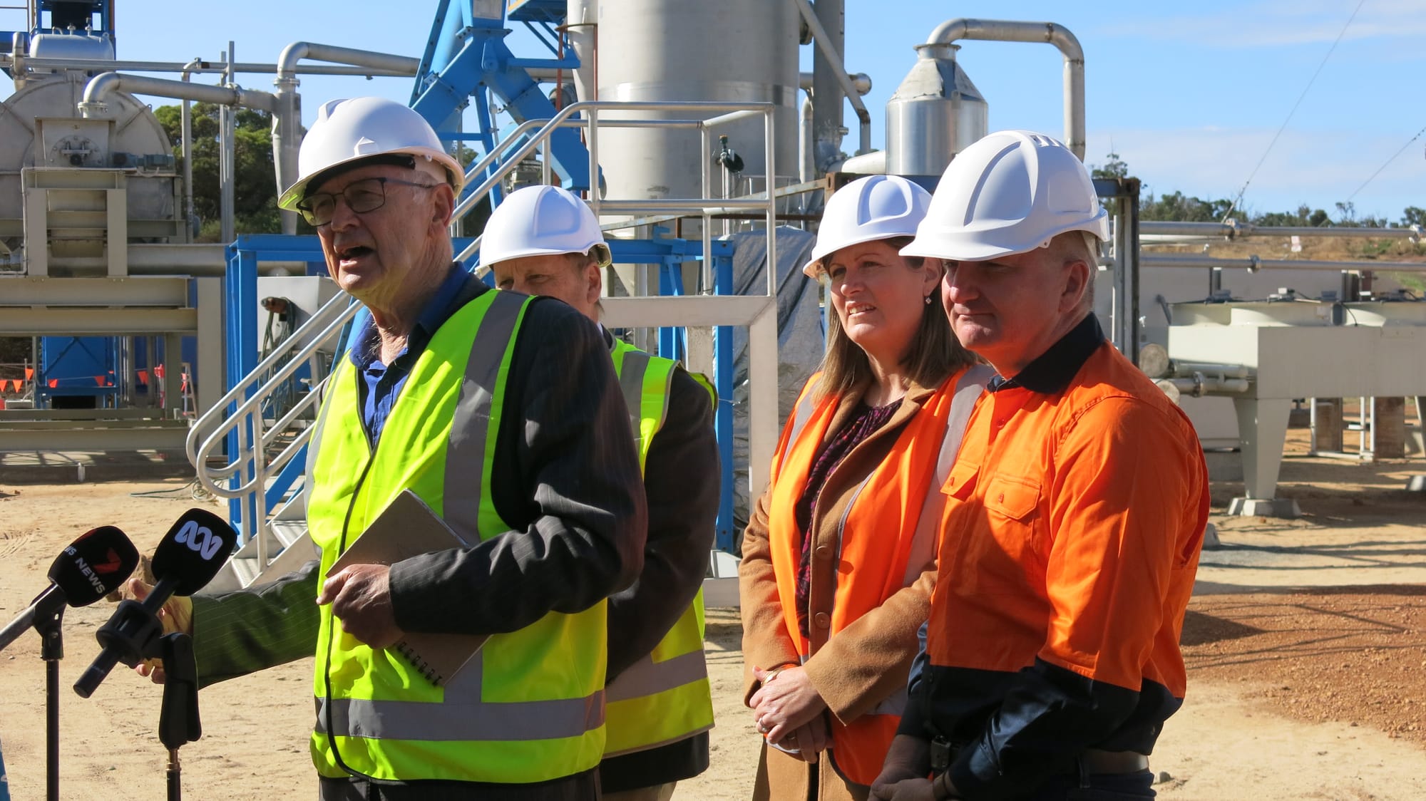 All eyes on waste plant