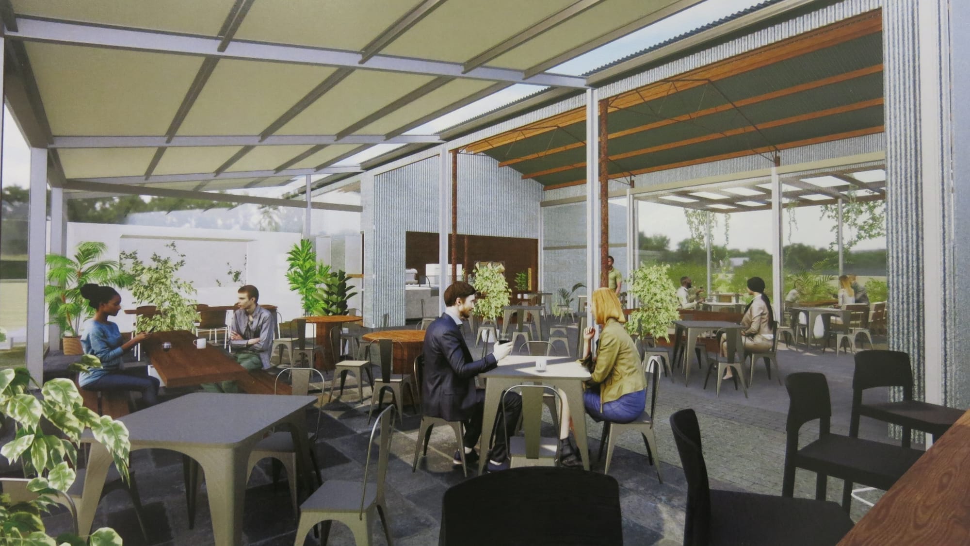 Allanson park cafe expected early 2024