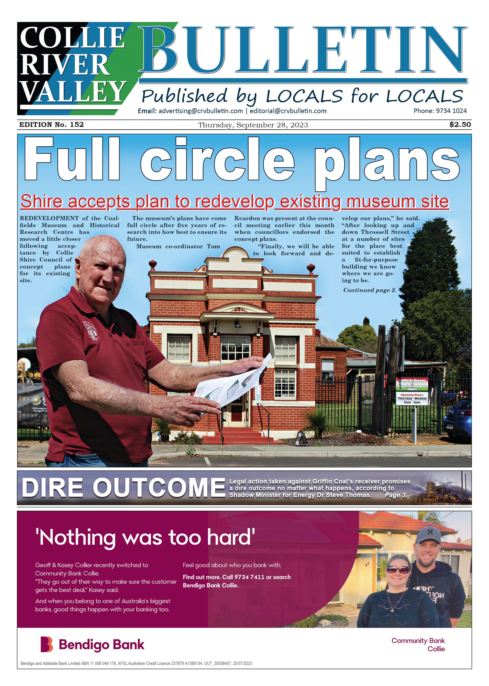 Collie River Valley Bulletin, September 28, 2023