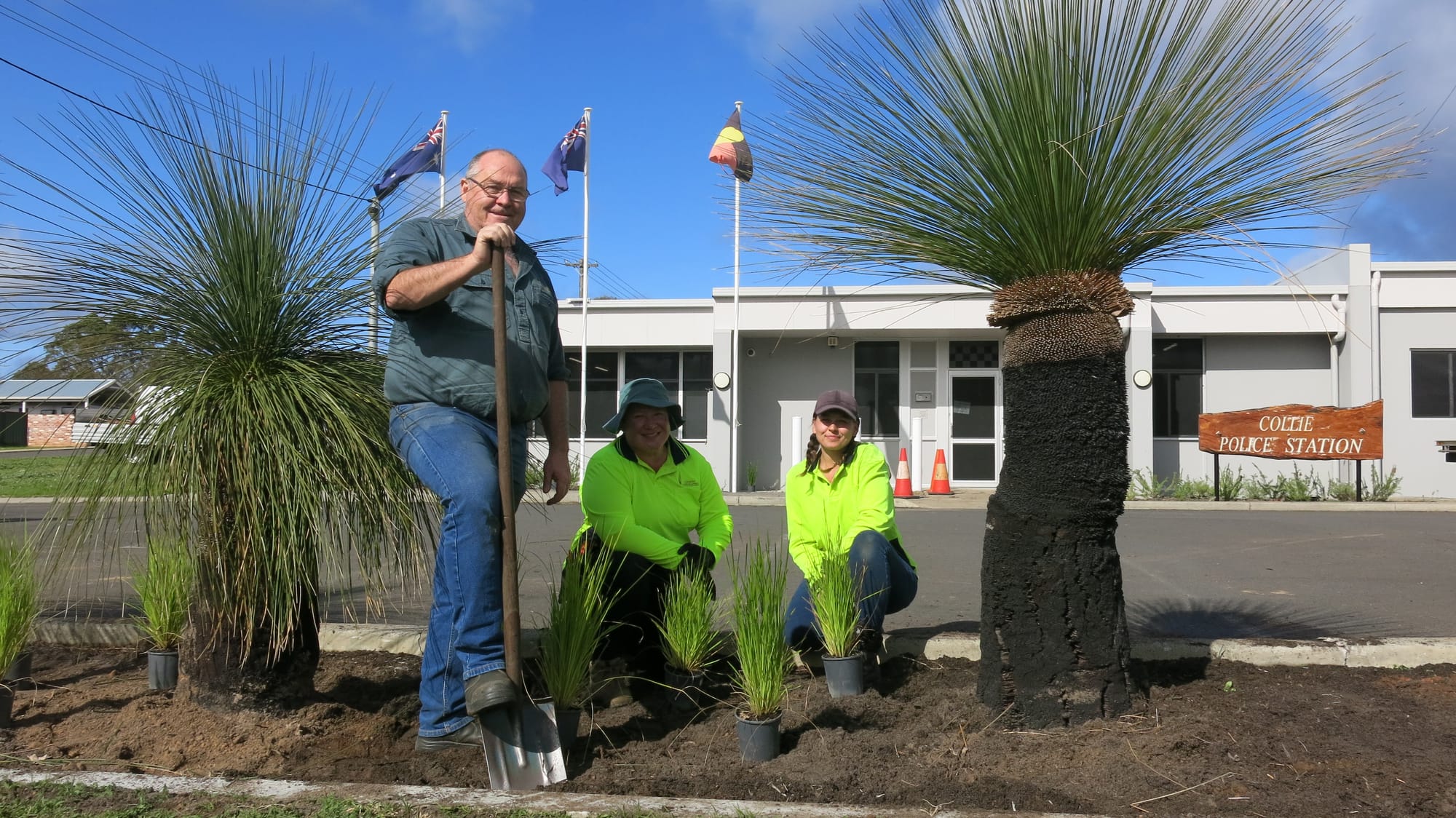 Police garden impresses