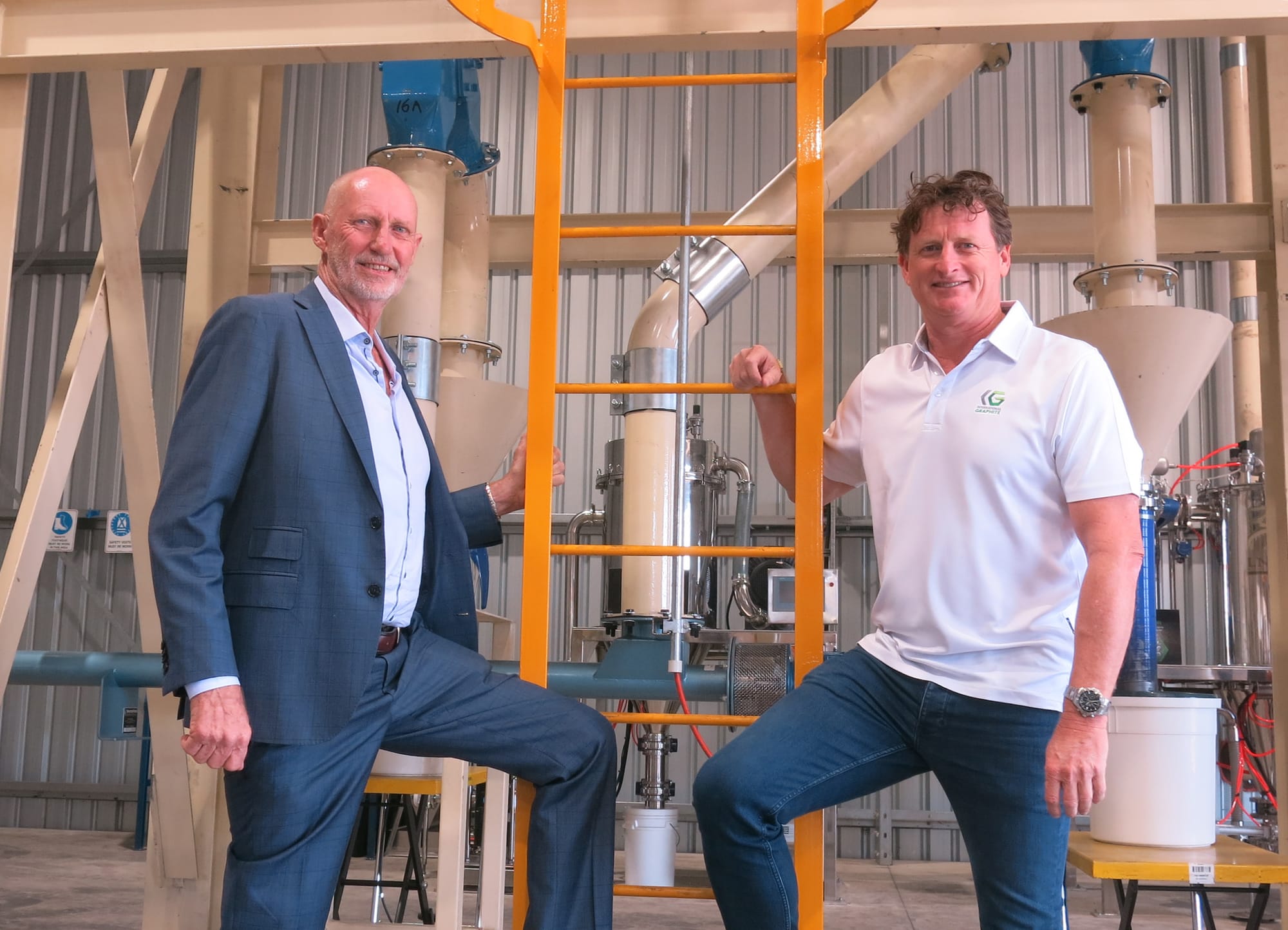 Graphite producer breaks new ground with plant