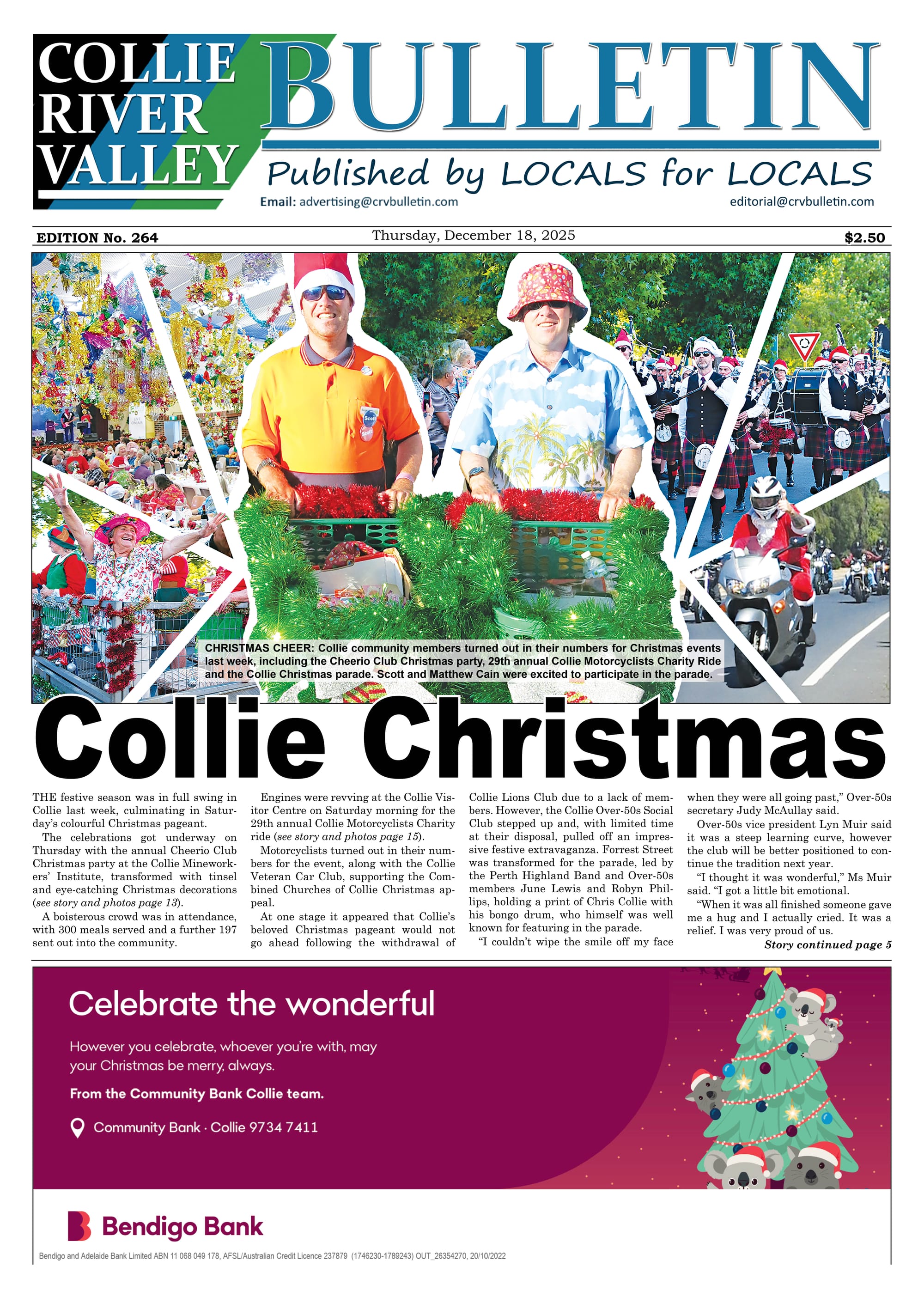 Collie River Valley Bulletin, December 18, 2025