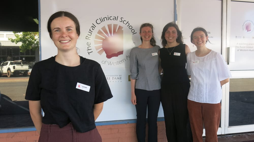 Student doctors get to know Collie post image