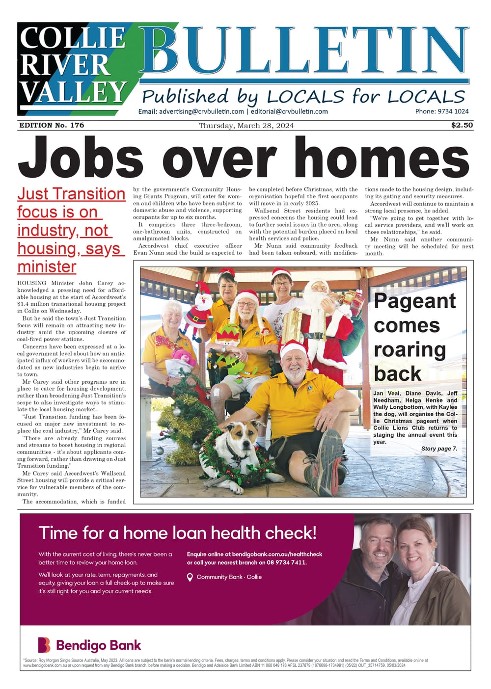 Collie River Valley Bulletin, March 28, 2024 post image