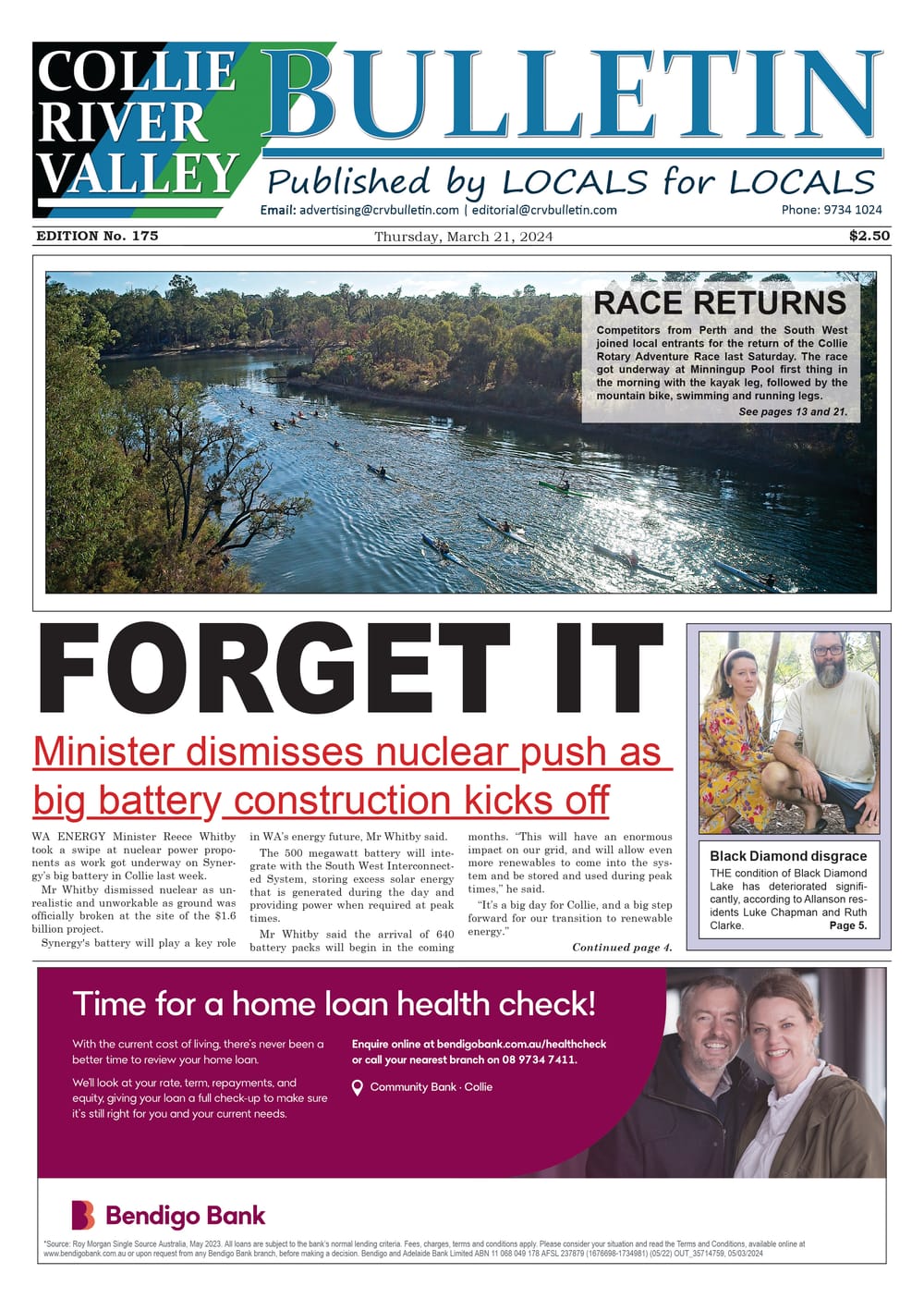 Collie River Valley Bulletin, March 21, 2024 post image