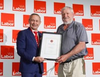 WA Labor life membership an honour for Gary post image