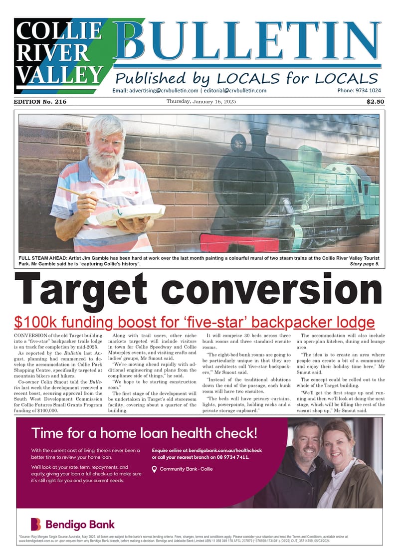 Collie River Valley Bulletin, January 16, 2025 post image