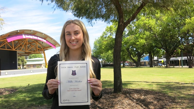 Dedicated Milla enjoys academic success post image