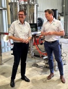 Graphite plant installation underway post image