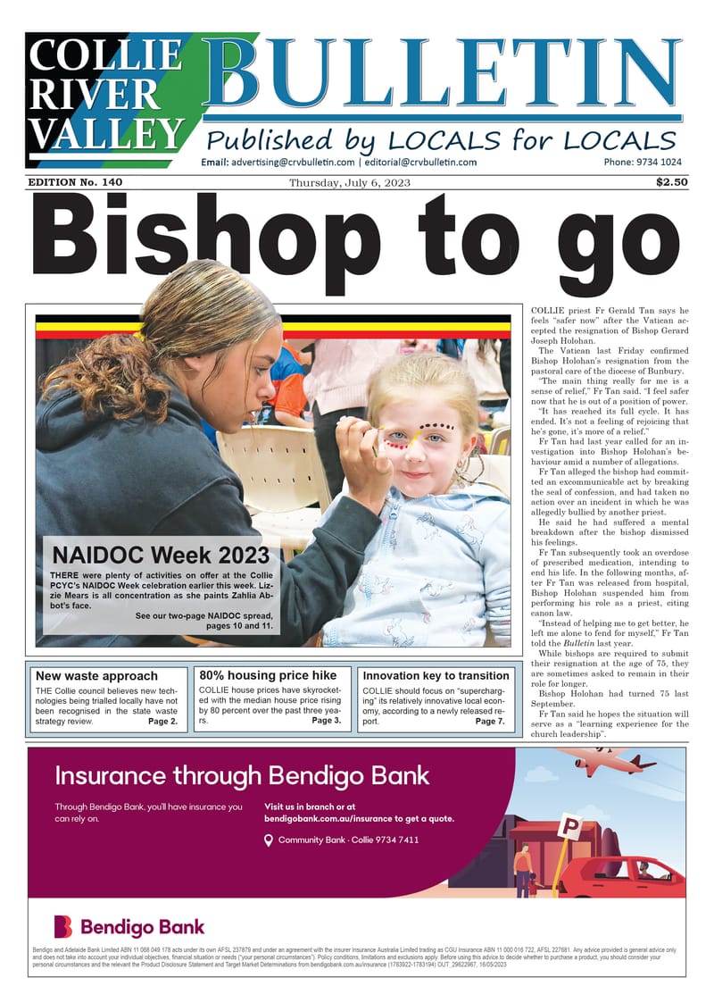 Collie River Valley Bulletin, July 6, 2023 post image