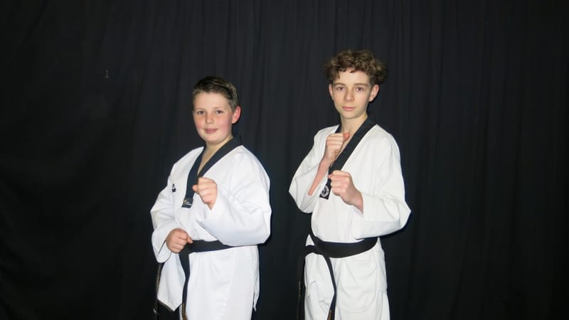 Black belts reward for hard work post image