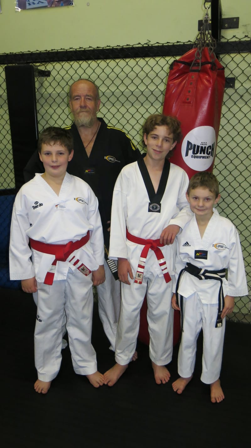 Brad builds bonds with martial arts post image