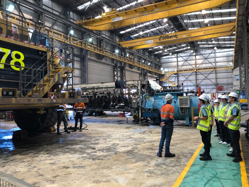 Students explore mining future post image