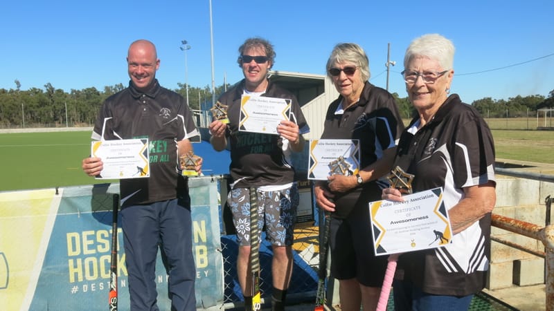 Walking hockey proves a hit post image