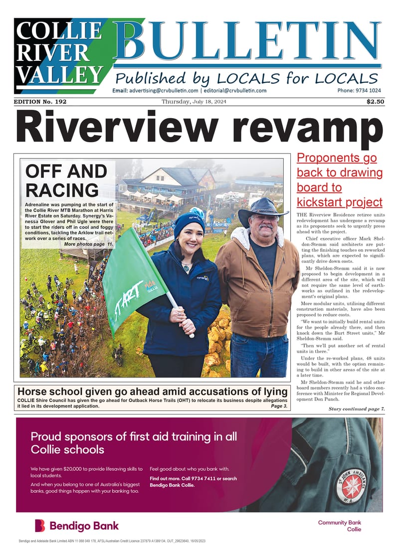 Collie River Valley Bulletin, July 11, 2024 post image