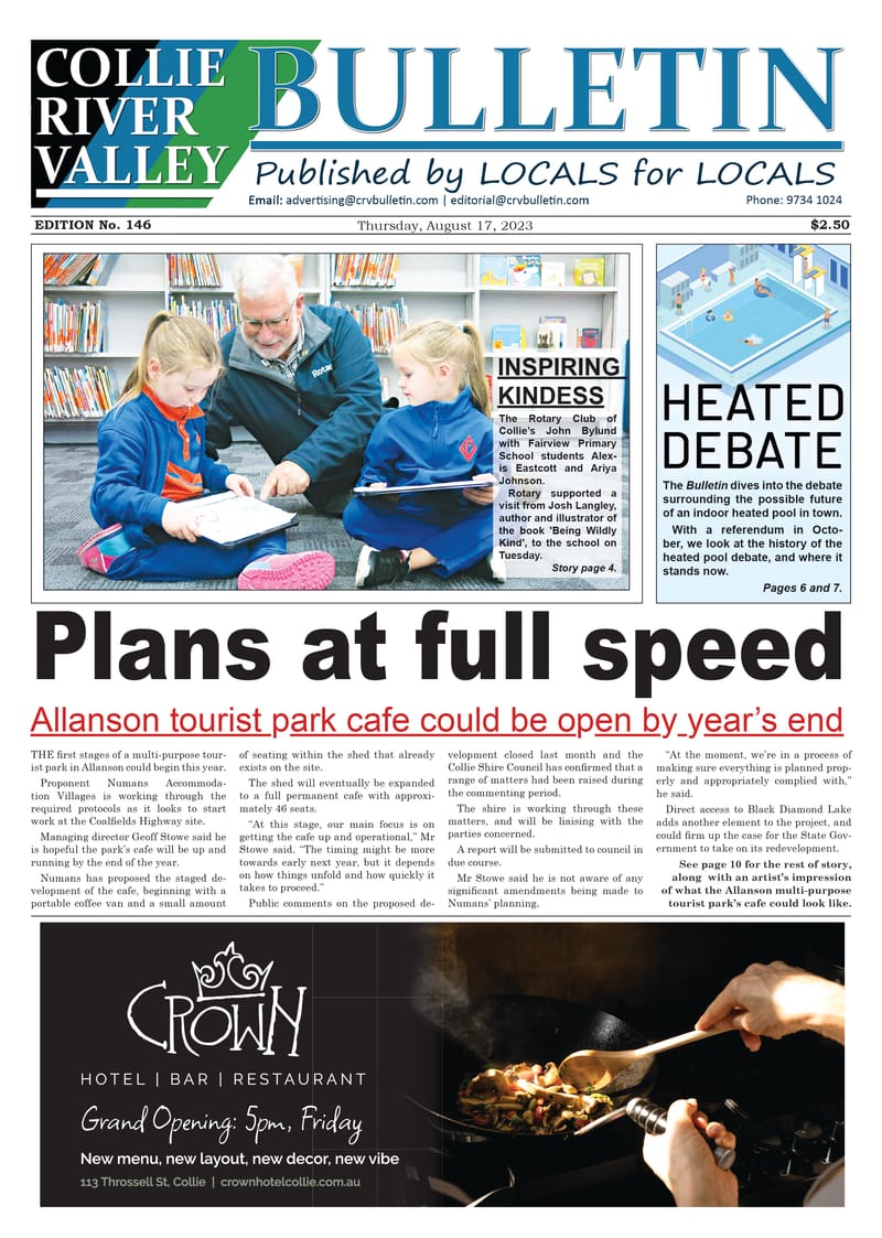 Collie River Valley Bulletin, August 17, 2023 post image