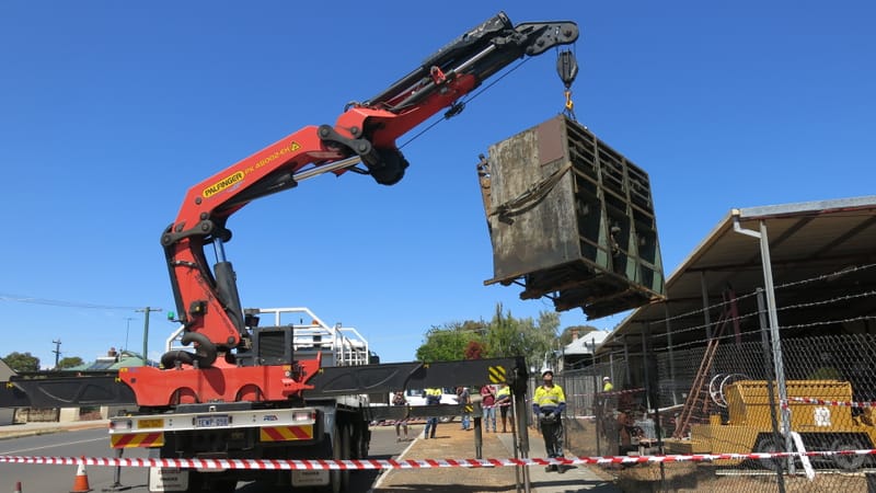 Heavy lifting at the museum post image