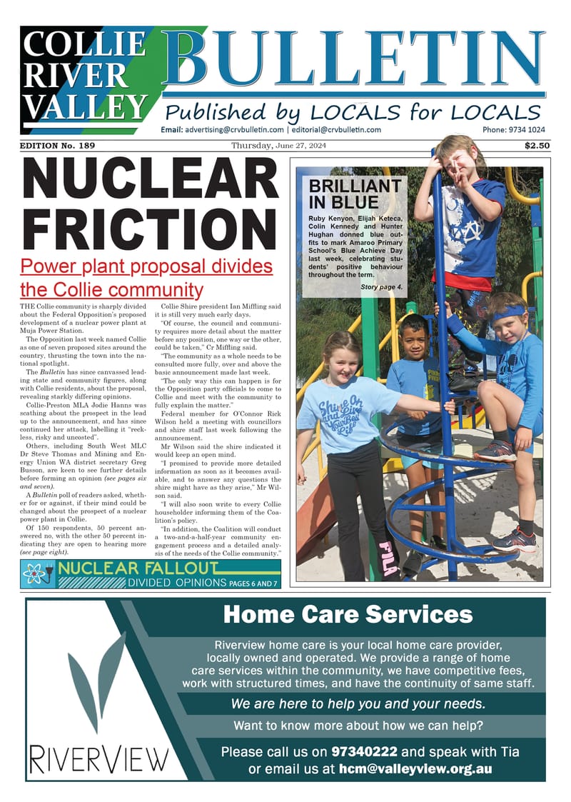 Collie Bulletin, June 27, 2024 post image