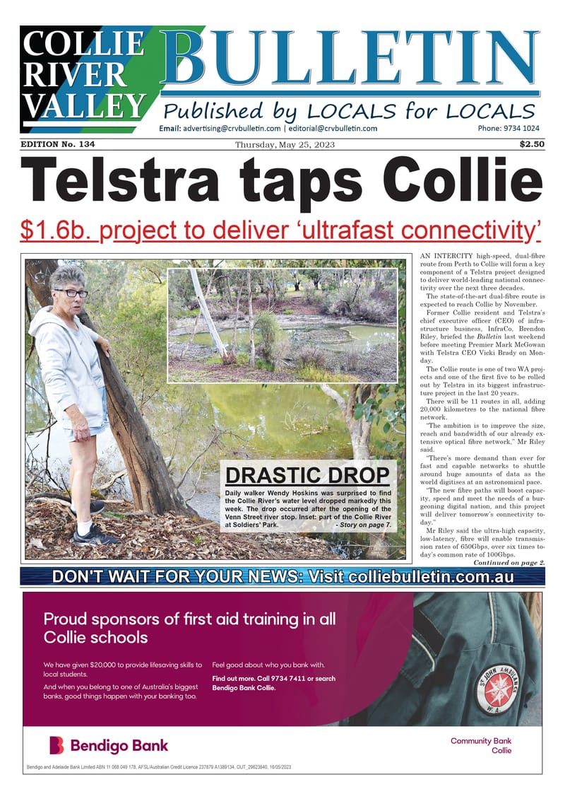 Collie River Valley Bulletin, May 25, 2023 post image