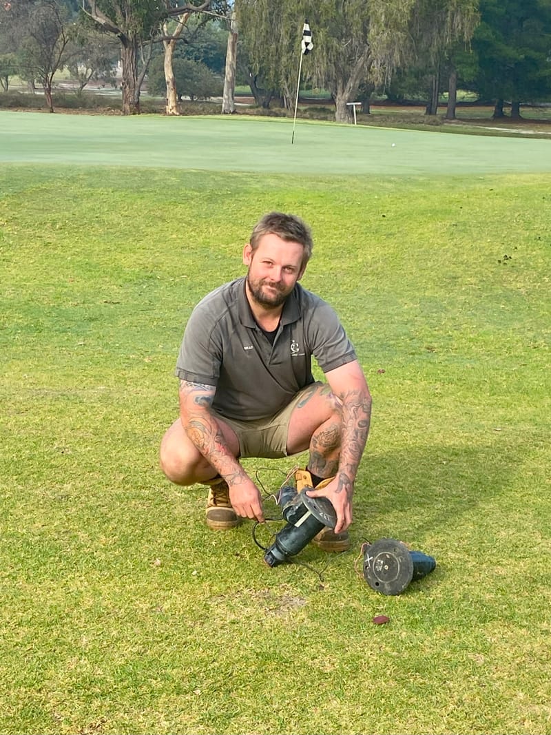 $1m. golf retic. project set to start post image