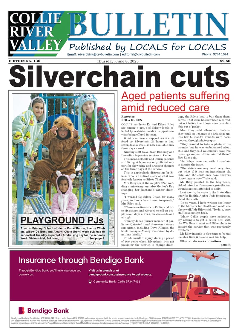 Collie River Valley Bulletin, June 8, 2023 post image
