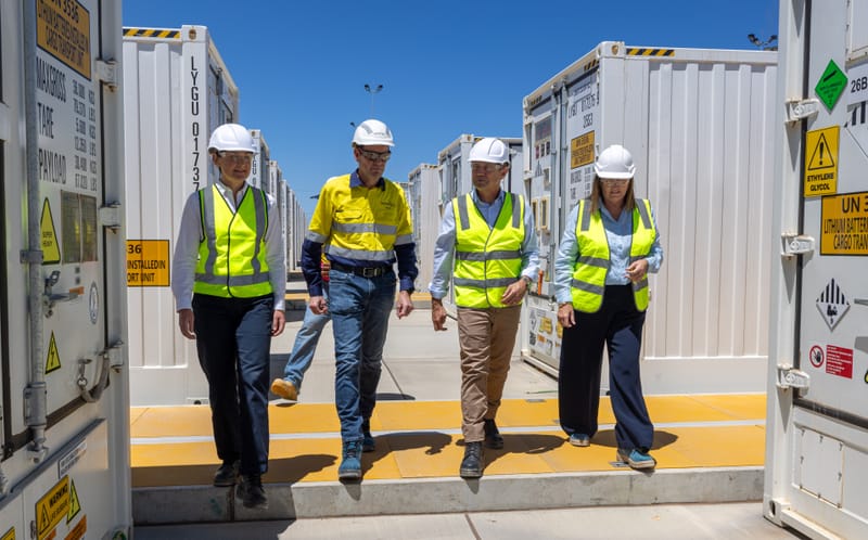 Power play: Premier hails battery ‘milestone moment’ during visit post image